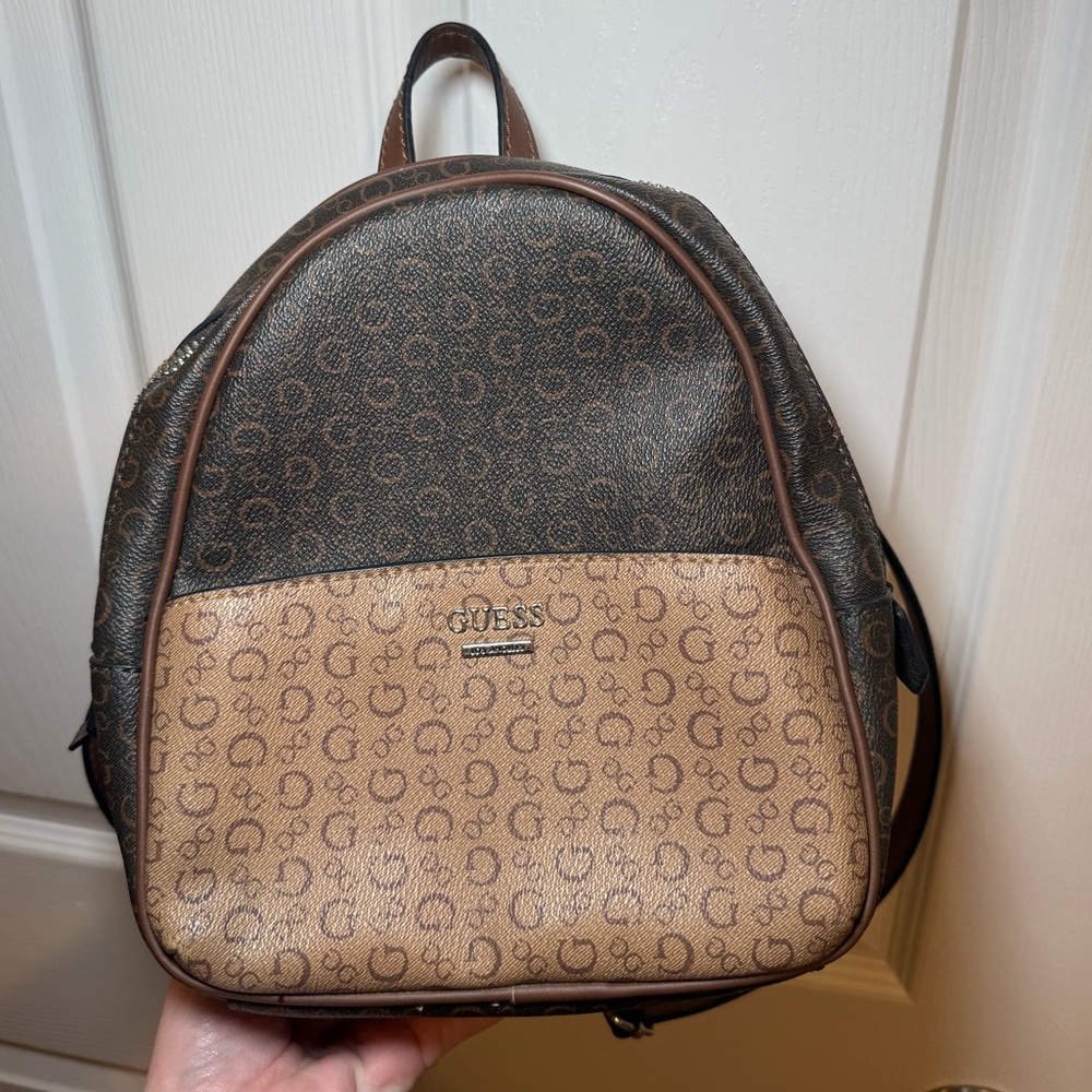 Guess Brand New Mini Backpack Handbag Purse